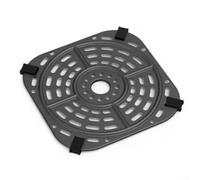 Juego de placa de repuesto para freidora de aire y patas de goma para mini freidora de aire AF080 de 2 cuartos de galón, accesorios aptos para lavavajillas para una cocción eficiente