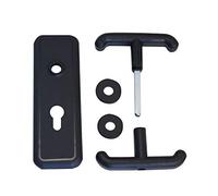 PREFER Juego de placa y tirador para basculante/garaje