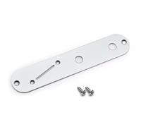 Juego de placas de control de guitarra eléctrica de acero de 32 mm, placa de control de fácil instalación para entusiastas de la guitarra y profesionales, placa de control de puente para guitarra