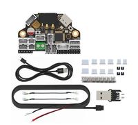 Juego de placas de expansión de impresora TMC2209 con comunicación USB, integración de componentes electrónicos, placa de herramientas de alta temperatura de 85/105 ℃