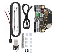 Juego de placas de expansión de impresora TMC2209 con comunicación USB, integración de componentes electrónicos, placa de herramientas de alta temperatura de 85/105 ℃