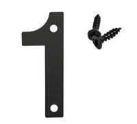 Juego de placas numéricas de acero inoxidable para puerta, resistentes a la casa, para estilos arquitectónicos e identificación de gestión de propiedades medioambientales