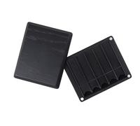 Juego de planificador de tallos transportable, compartimento forrado velutinoso, textura de madera natural, cuidado de instrumentos, planificador denso de tallos de roble