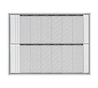 Juego de planificadores de personal y de proyectos magnetoplan, para 35 trabajadores o proyectos