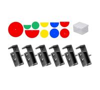 Juego de plantillas de carpintero para crear una pata de punta de relleno de dibujo y un escriba de techo para instalar armarios