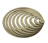 Juego de plantillas de madera para círculos, acolchado de Roundel