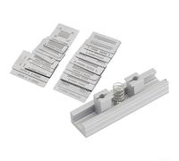 Juego de plantillas de recuperación de memoria con soporte de calor directo, malla de acero inoxidable para chips DDR1-7 NAND, kit de herramientas de plantación de bolas para reparación, 12/14/20
