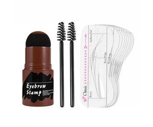 Juego de plantillas para cejas, resistentes al agua, accesorios de maquillaje profesionales, guías reutilizables para cejas, pigmento de larga duración con precisión