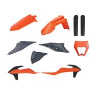 JUEGO DE PLÁSTICO (JUEGO COMPLETO) PARA KTM EXC/EXC-F TPI '20-'23: CUBIERTA DEL
