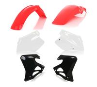 Kit Plásticos Acerbis 96 Para HONDA CR 125 R 2T 1995-1997 Rojo Blanco Negro
