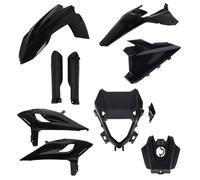 Juego De Plásticos Acerbis Negro Para Beta RR X-PRO 430 4T 2025-2026