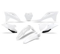 kit de plástico careno gas MC EX 125 250 300 350 450 2021 - 2023 blanco OVNI