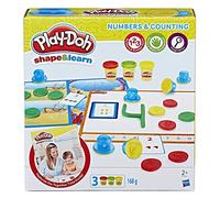 Juego de plastilina y Formas, de Play-Doh, B34041020, 'Shape and Learn', para Aprender Las Formas y los Colores