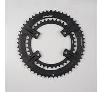 Juego de platos dobles 50 34T para FC R7000 R8000 R9100 Road Bike Bielas 10 11 12 velocidades compatible aluminio 7075 T651 110BCD diseño asimétrico (34 50T)