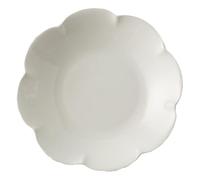 Juego de platos llanos de cerámica, Ceramic Dinner Plate White Stackable(S)