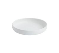 Juego de platos llanos de cerámica, Deep Dish Ceramic Dinner Plate Round Stackable 8.25 inches(B)