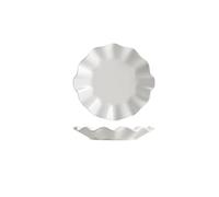 Juego de platos llanos de cerámica, Dinner Plate Ceramic Stackable Lotus Leaf 8-10in(10 in)