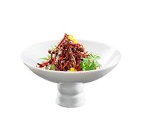 Juego de platos llanos de cerámica, Stackable Ceramic Dinner Plate 6-8 inches(6 Inch)