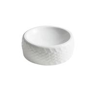 Juego de platos llanos de cerámica, Stackable Ceramic Tire Shaped Dinner Plate 6-8 inch(A 6 Inch)