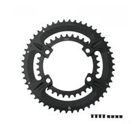 Juego de platos para bicicleta de carretera 105 R7000 R8000 R9100 para 105 | Opciones 50-34T 52-36T 53-39T, engranajes CNC de aleación de aluminio 7075, acabado negro para mejorar el rendimiento y el