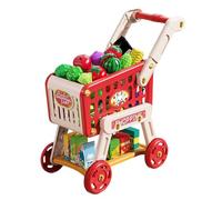 Juego de platos para niños y niñas, para jugar a la tienda de comestibles con accesorios de cocina, regalo de cumpleaños para niños y niñas, Aprendizaje de plai