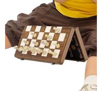 Juego De Plegable Magnético De Madera Y Juego De Damas