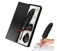 Juego de pluma para escribir | Suministro escolar de estilo retro - Bolígrafos para tomar notas y correspondencia manuscrita,Para Principiantes Escritores Artistas Estudiantes Entusiasta D Historia