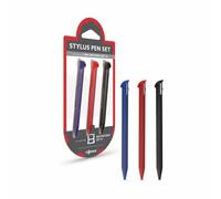 Juego De Plumas Stylus Negro Rojo Azul Para 3DS XL Nintendo 3DS XL