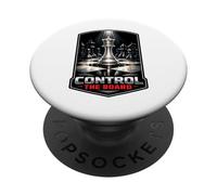 Juego de Poder de ajedrez estratégico PopSockets PopGrip Adhesivo