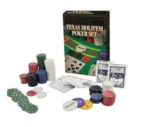 Juego de póker de casino con 200 fichas de Texas Hold'em