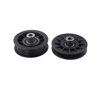 Juego de polea loca y polea motriz 532194326 532194327 Kit de repuesto compatible para modelos de cortacésped XT22H48YT PB22H54YT 2042TD 20K42 y más