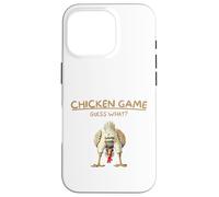 Juego de pollo Adivina qué pollo pollo divertido Carcasa para iPhone 16 Pro