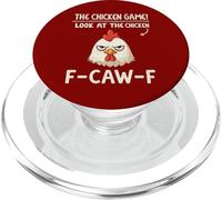 Juego de Pollo F-Caw-F Meme Divertido Expresión de Pollo PopSockets PopGrip para MagSafe