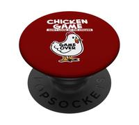 Juego de pollo no mires el pollo PopSockets PopGrip Adhesivo