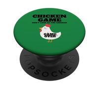 Juego de pollo no mires el pollo PopSockets PopGrip Adhesivo