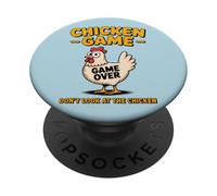 Juego de Pollo No se vea Divertido Humor de Aves PopSockets PopGrip Adhesivo