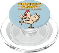 Juego de Pollo No se vea Divertido Humor de Aves PopSockets PopGrip para MagSafe