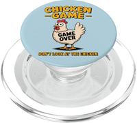 Juego de Pollo No se vea Divertido Humor de Aves PopSockets PopGrip para MagSafe