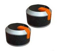 Juego de pomos de cocina de repuesto para cocinas de gas y hornos eléctricos, diales de control negros de 58 mm con 12 adaptadores para hotpoint para beko para indesit para estufas zanussi (2 piezas)