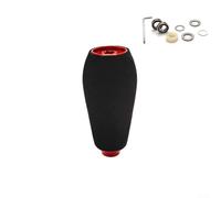 Juego de pomos de EVA para DAIWA para TATULA para DRT para MK1 Exsense Baitcast carretes con soporte estructural de metal integrado (1 juego rojo)