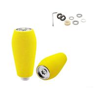 Juego de pomos para DAIWA para DRT para MK1 Exence para carretes de cebo Antares, incluye juntas de llave y rodamientos (2 juegos plateados)