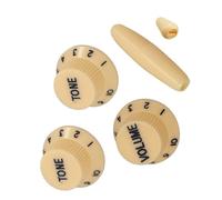 Juego de pomos para guitarra, tapas de potenciómetro, textura para controles de tono y volúmenes de guitarra eléctrica