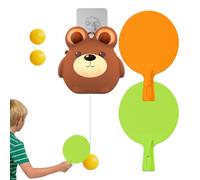 Juego De Pong De Puerta para Niños - Divertido Juguete Deportivo Portátil Ajustable E Interactivo,Juego de Pong para Entrada - para Recreación Competencia Hogar Interior Exterior Patio Pared