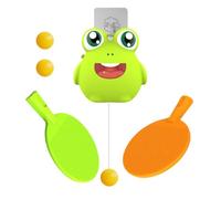 Juego De Pong De Puerta para Niños - Juego Interactivo Ajustable y Portátil | Set De Tenis De Mesa | para Recreación Competencia Hogar Interior Exterior Patio Pared