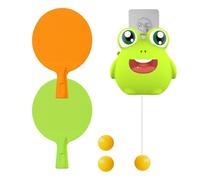 Juego De Pong para Puerta - PC, 53,15 Pulgadas, Juego De Pong con Marco De Puerta, Bear Bunny Frog | Entrenador De Tenis De Mesa, Juguete Interactivo para Deportes De Interior, Entrenamiento