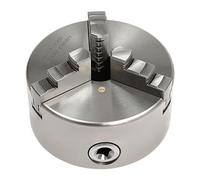 Juego de portabrocas autocentrables, portabrocas autocentrables de 3 mordazas con llave de mandril, forro autocentrado para tensar fresado, taladrar y tornear