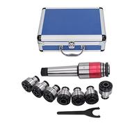 Juego de portabrocas de roscado CNC de acero de aleación con soporte de portabrocas de 7 piezas para cambio rápido Protección contra sobrecarga Operación segura Herramientas para