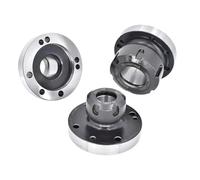 Juego de portabrocas ER de 1 pieza, Compatible con ER16 ER20 ER25 ER32 ER40, brida de 100mm y 80mm for herramienta de torno CNC(Er40-d125 (7hole))