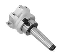 Juego de Portafresas Deosdum MT3 FMB27 Portafresas BAP 400R 80 27 6T Fresa Frontal con Insertos 1604APMT