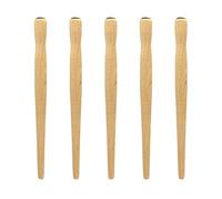 Juego de portalápices de madera para caligrafía, 5 puntas extraíbles, 5 puntas para principiantes, soporte para regalos oblicuo y recto